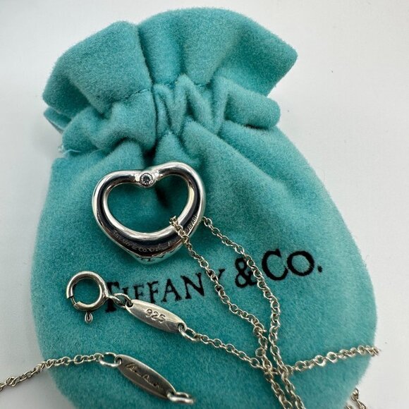 𝑨𝒖𝒕𝒉𝒆𝒏𝒕𝒊𝒄 𝑶𝒑𝒆𝒏 𝑯𝒆𝒂𝒓𝒕 𝑷𝒆𝒏𝒅𝒂𝒏𝒕 𝒘𝒊𝒕𝒉 𝒅𝒊𝒂𝒎𝒐𝒏𝒅 - Picture 6 of 8